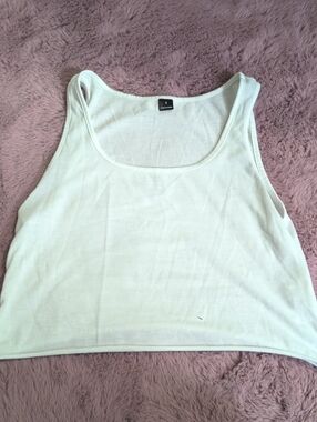 Classic Women's White Tank Top - Shein